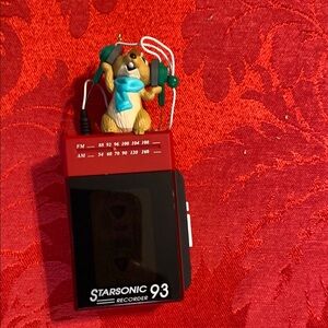 Hallmark Keepsake Ornament Message Recorder Starsonic 93